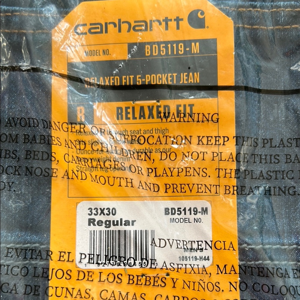 Carhartt Relaxed Fit 5-Pocket Jeans in Blue